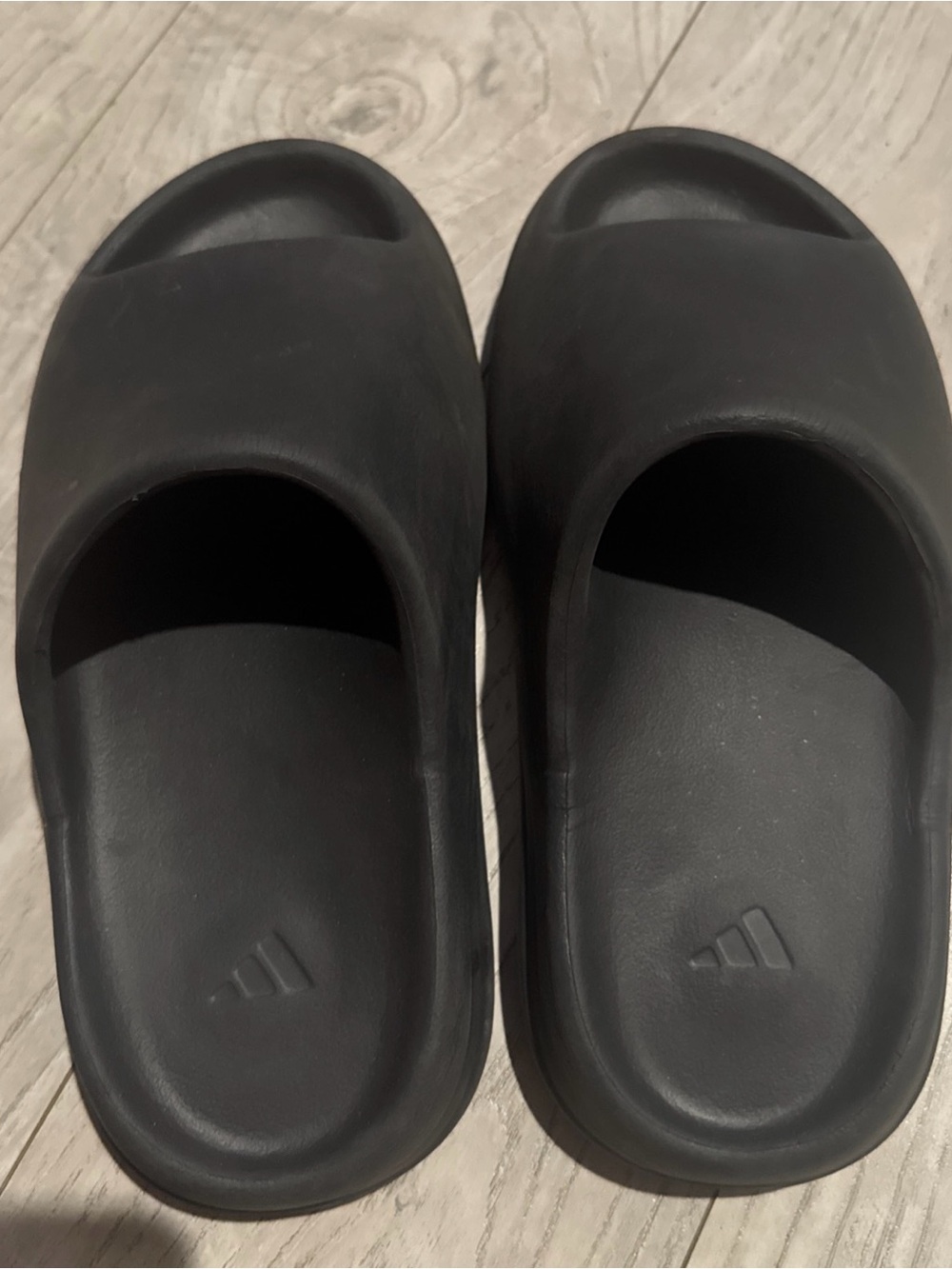 Yeezy Men’s Black Slide Sandals (Adidas)